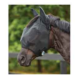 Comfitec Double Dart Deluxe Fly Mask with Ears for Horses  Weatherbeeta